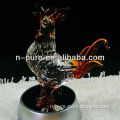 Chicken Shaped Crystal Animal Paperweight